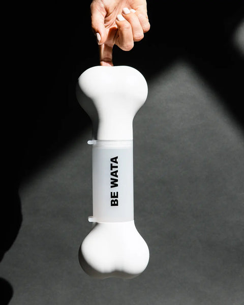 Portable Dog Water Bottle - White